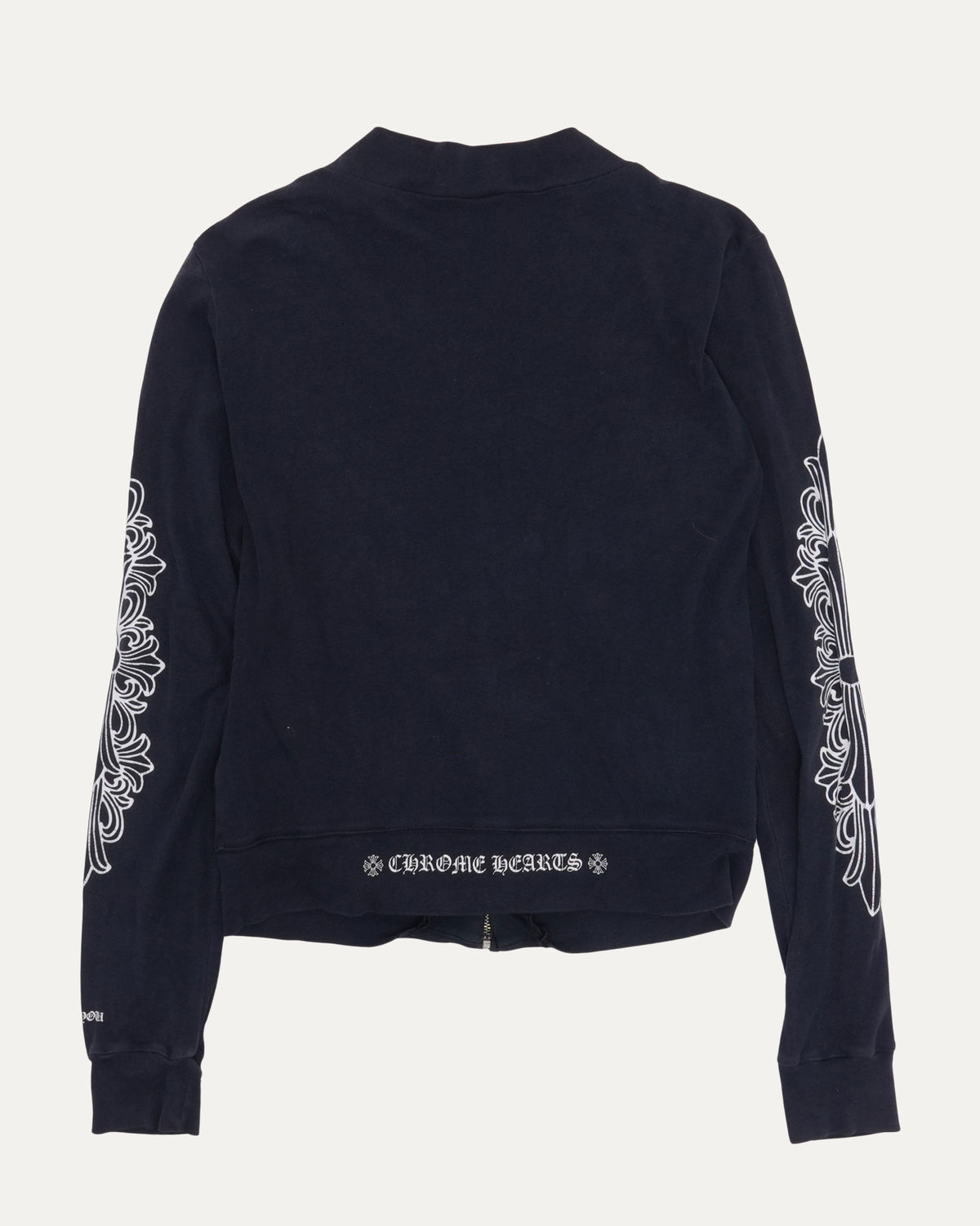 Zip Up Long Sleeve T-Shirt
