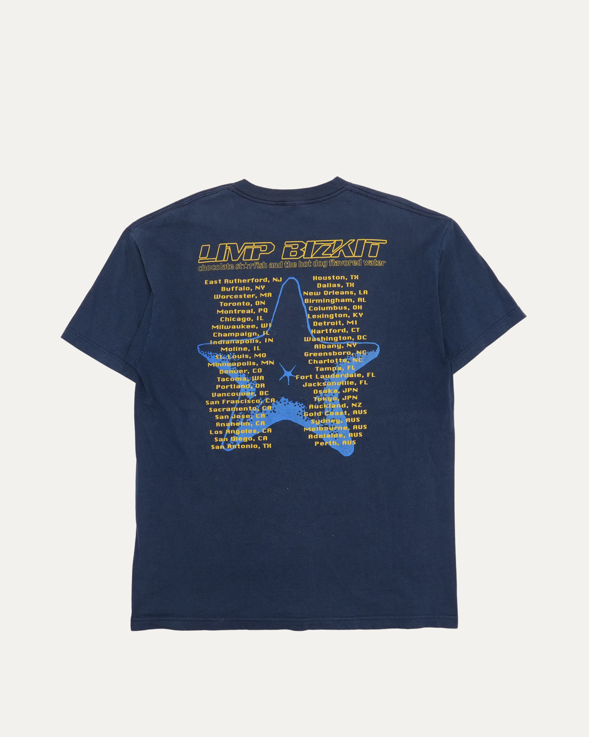 2000 Limp Bizkit Chocolate Starfish Tee
