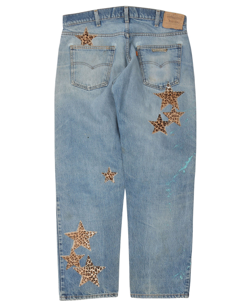 Levi's Repaired Star Patch Jeans
