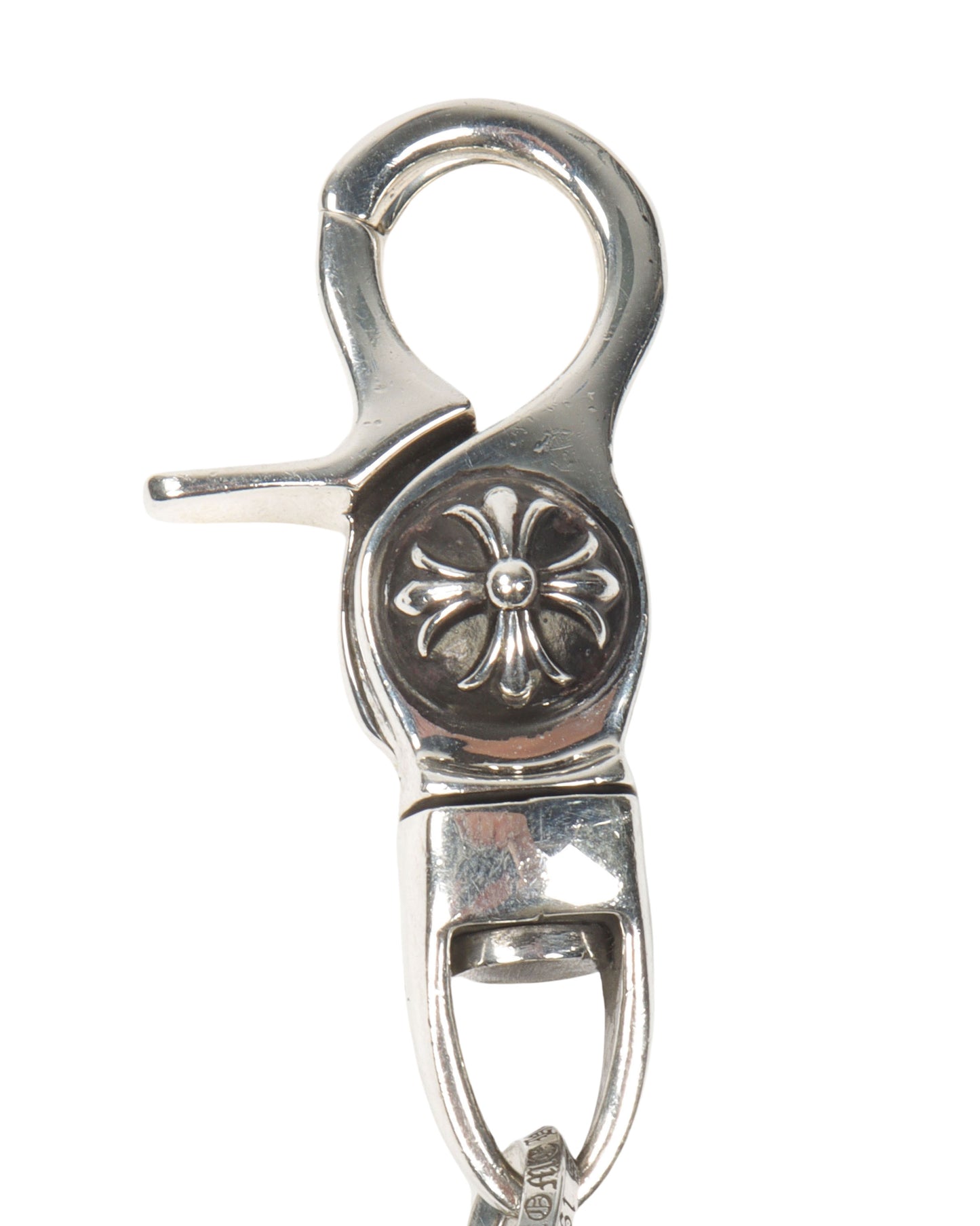 Silver Dice Keychain Clip