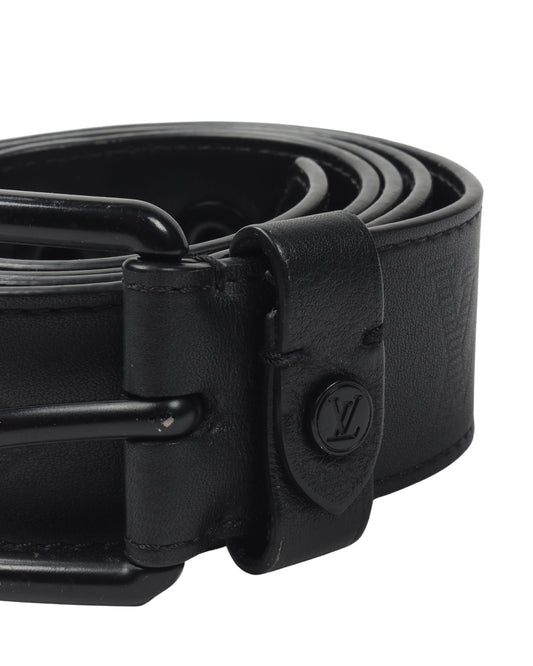 Black Leather Belt