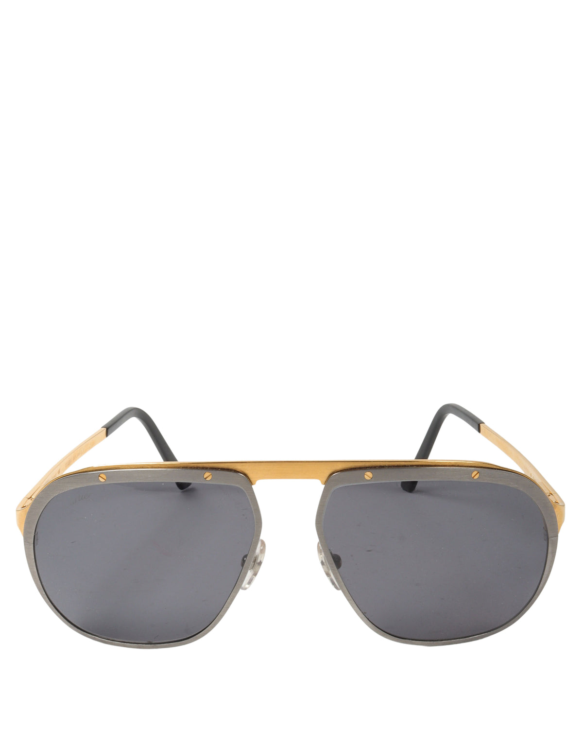 Gold Frame Aviator Sunglasses