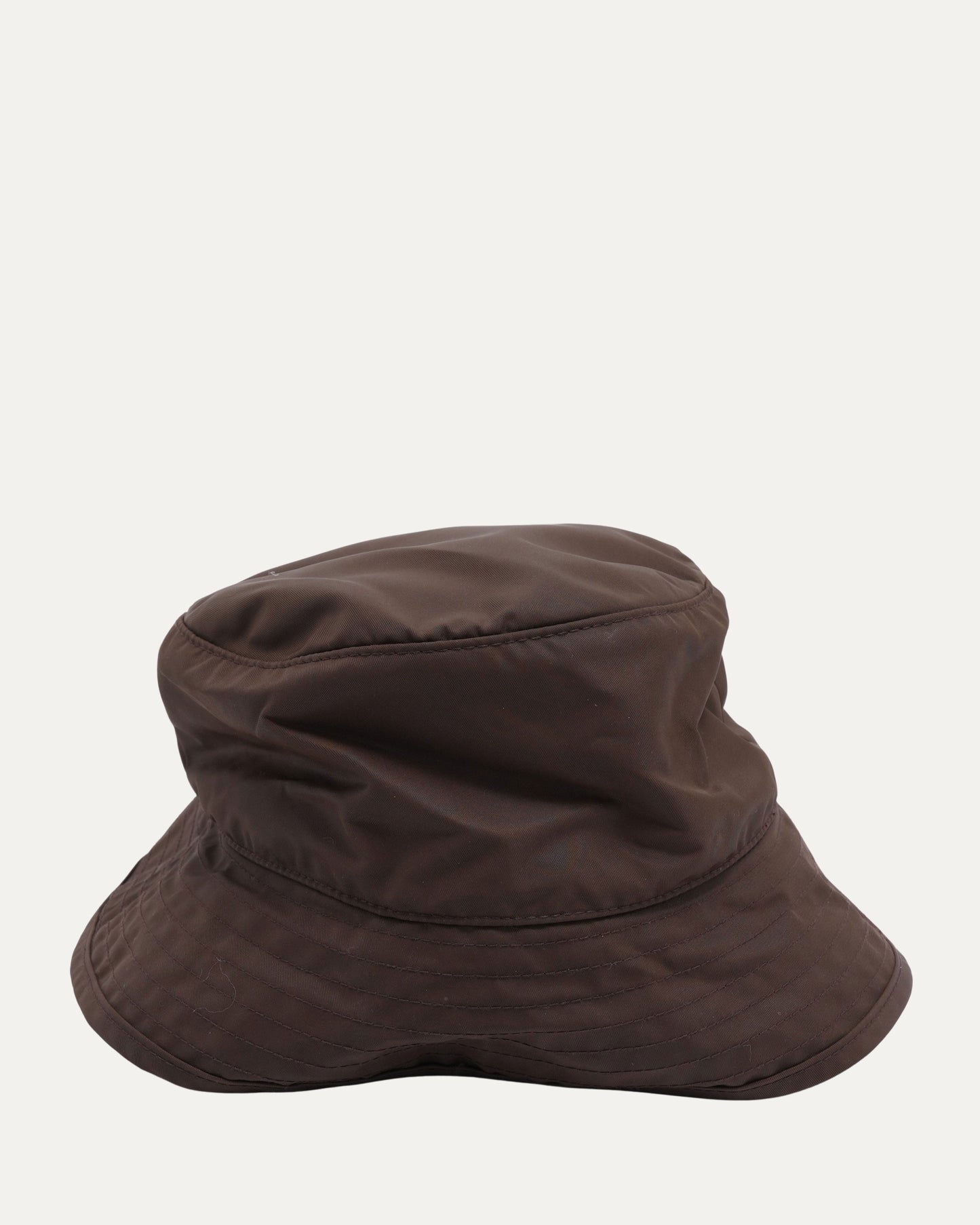 Nylon Cross Patch Chum Bucket Hat
