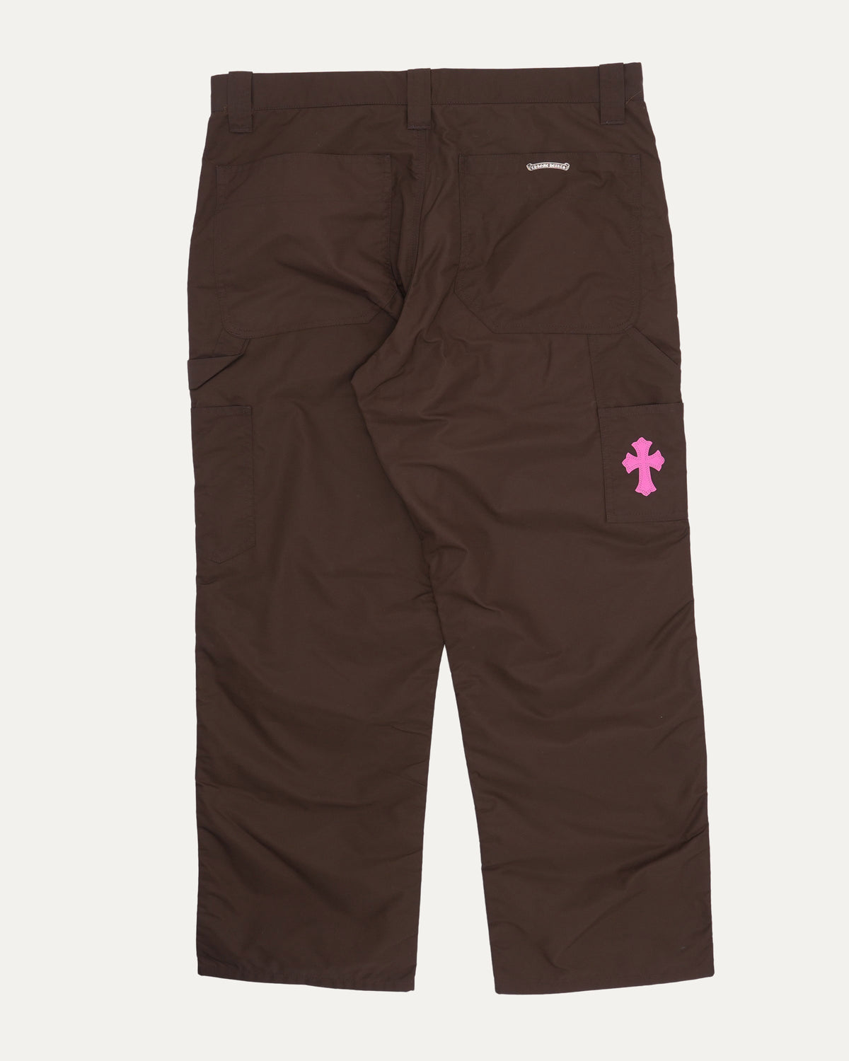 Nylon and Leather Double Knee Pants