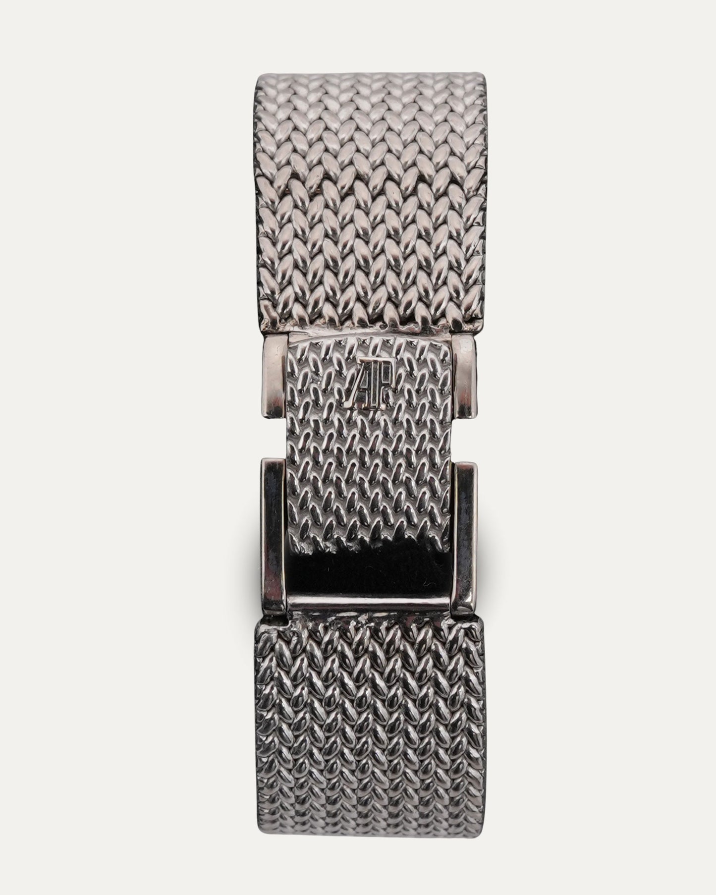 "Earth" Octagon White Gold & Sapphire Azurmalachite Dial Watch