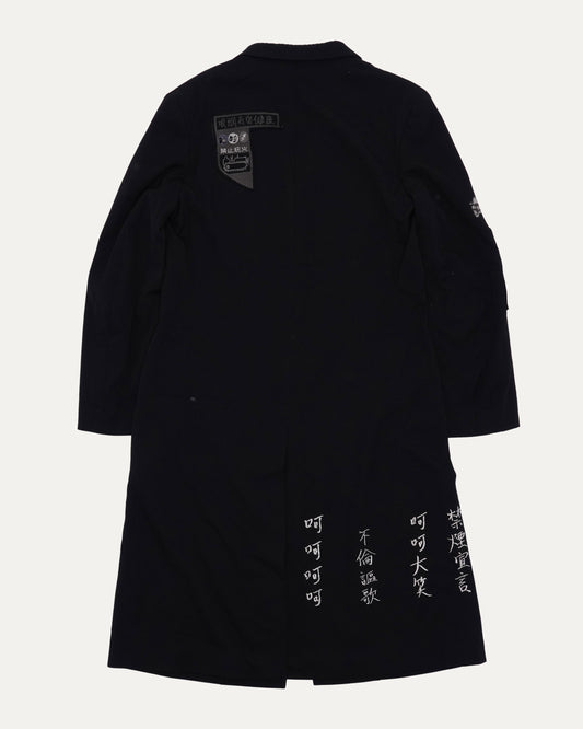 Embroidered Long Coat