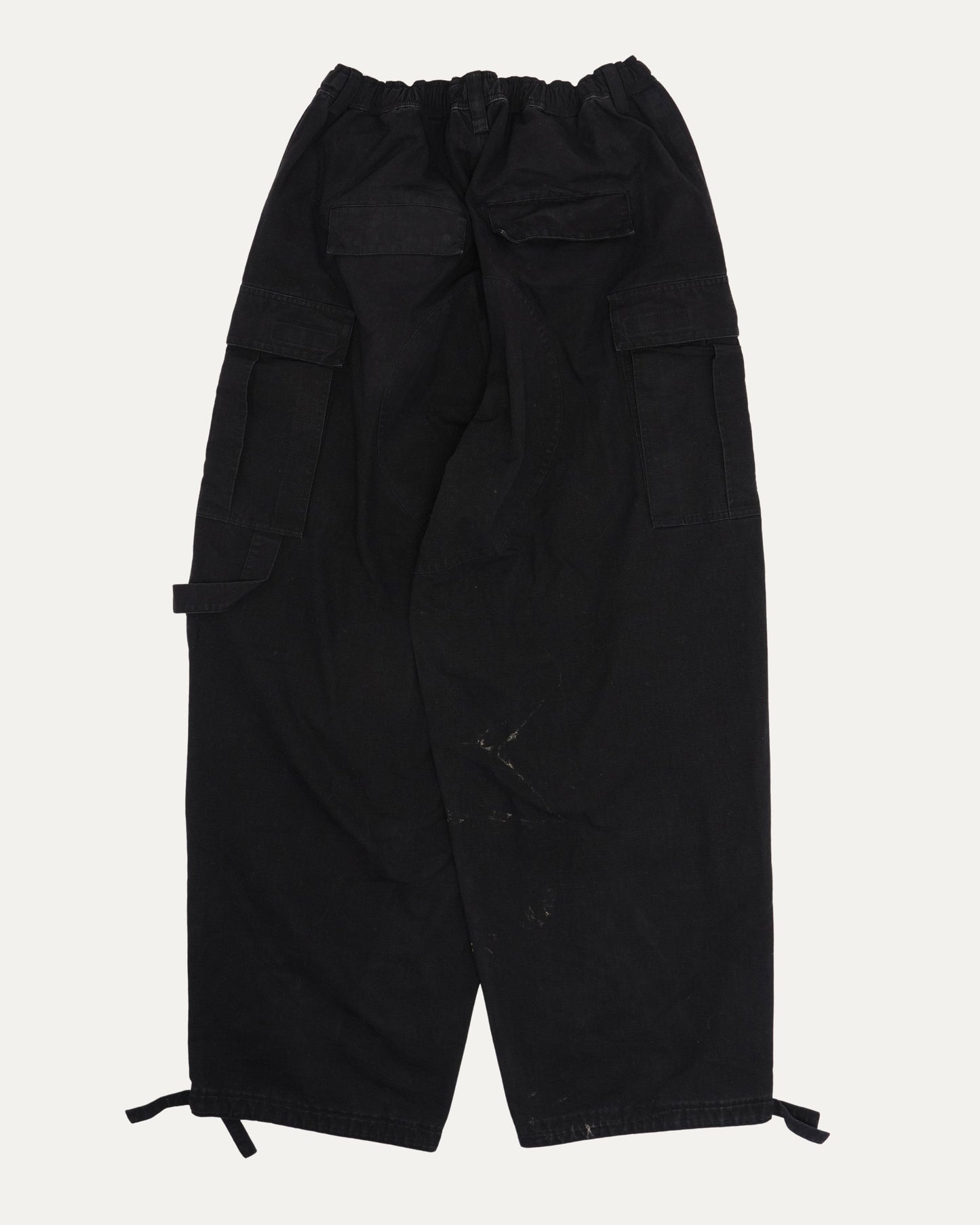 Distressed Baggy Cargo Carpenter Pants