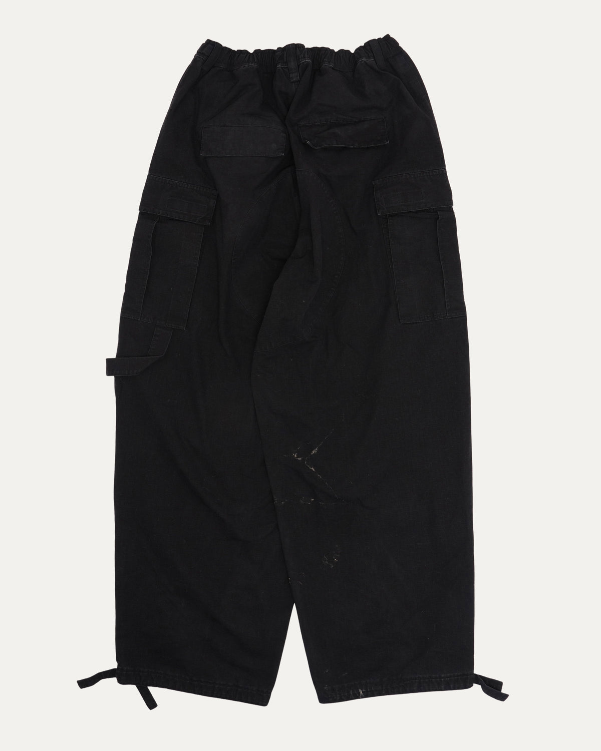 Distressed Baggy Cargo Carpenter Pants