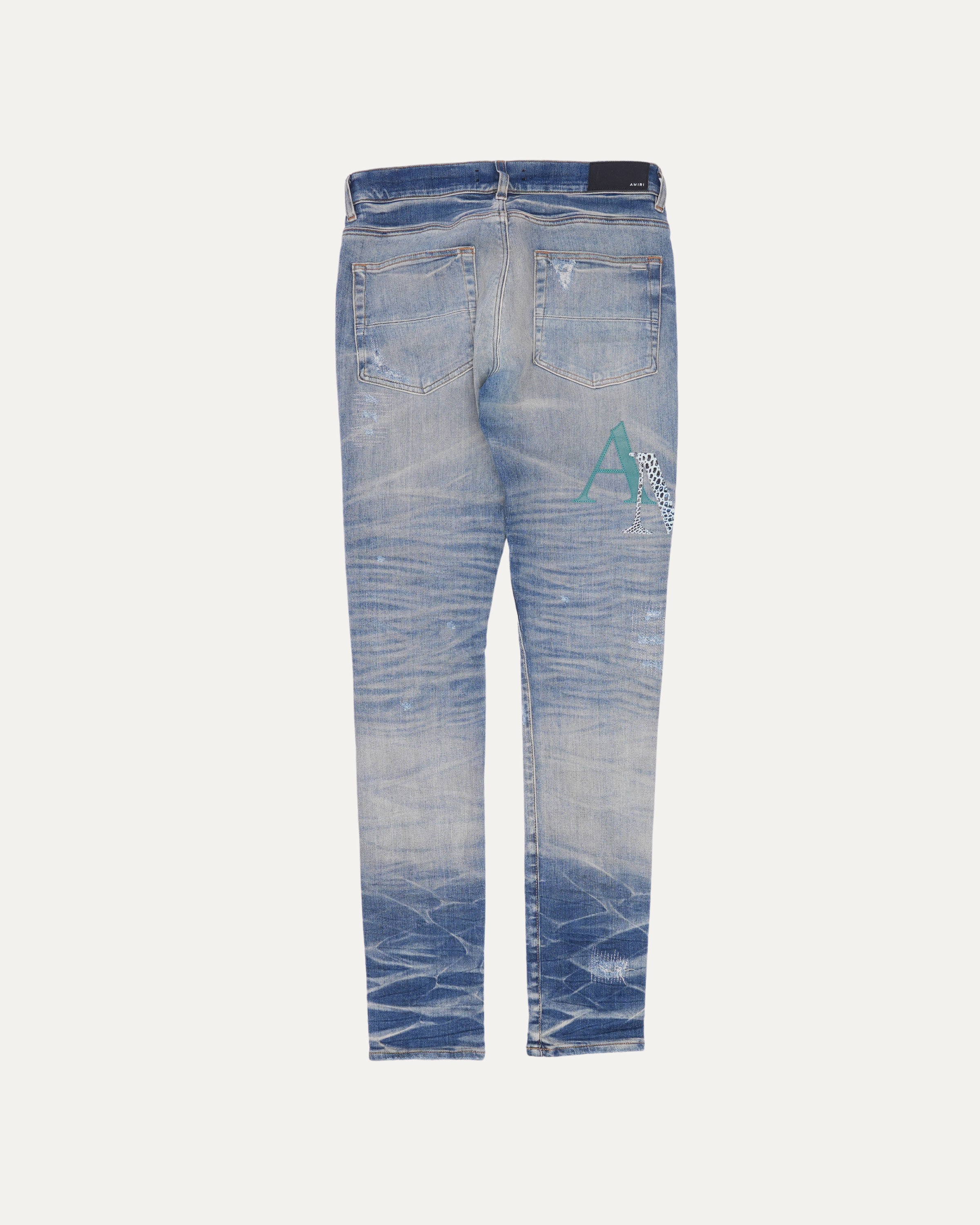 Logo Patch Jeans