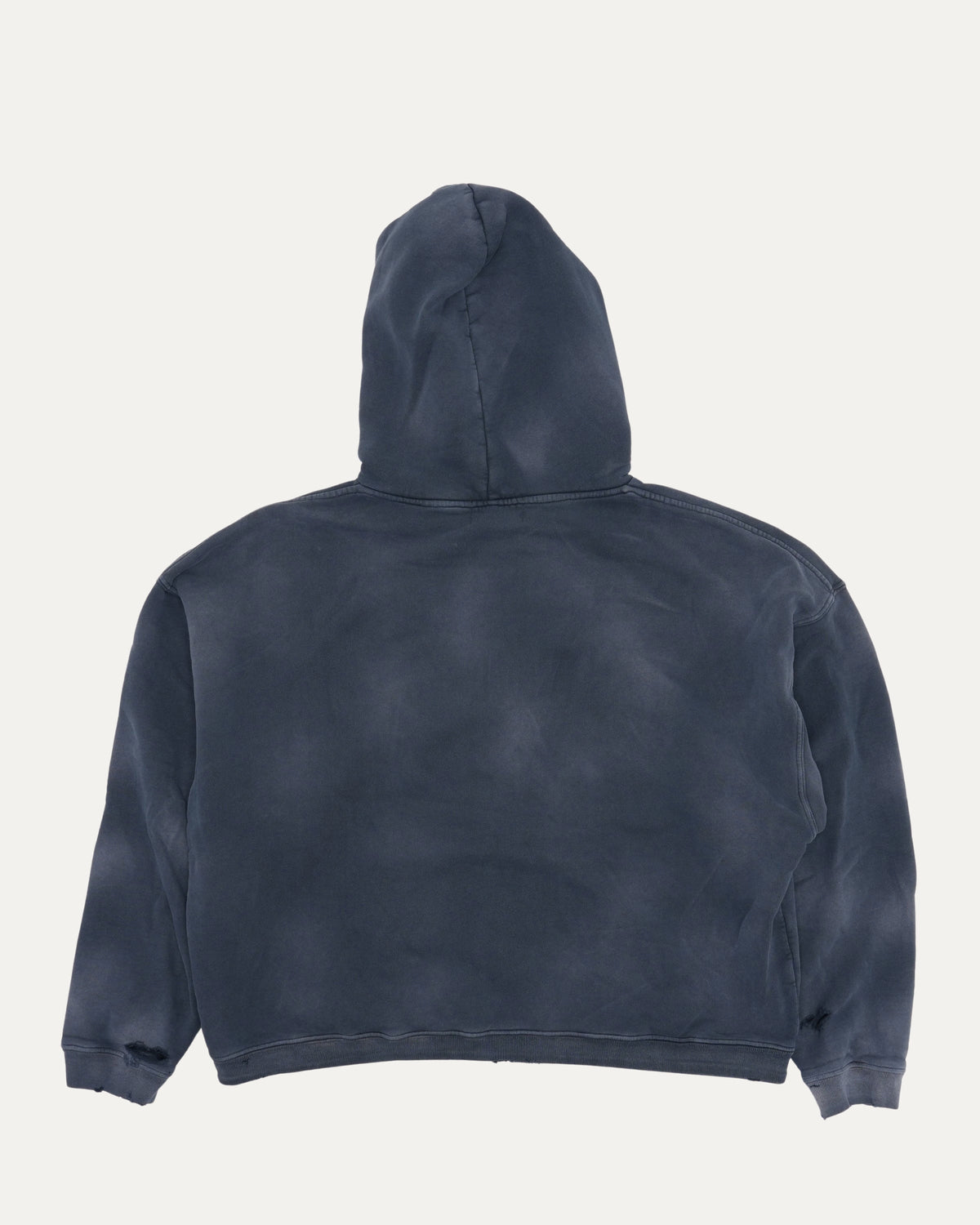 Distressed Logo Hoodie