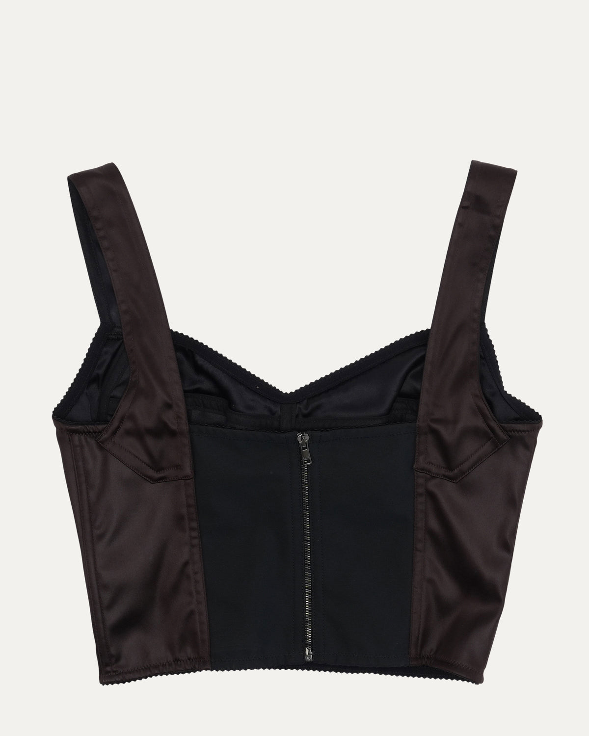 Satin Bustier Top