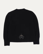 Cashmere Cross Patch Sweater