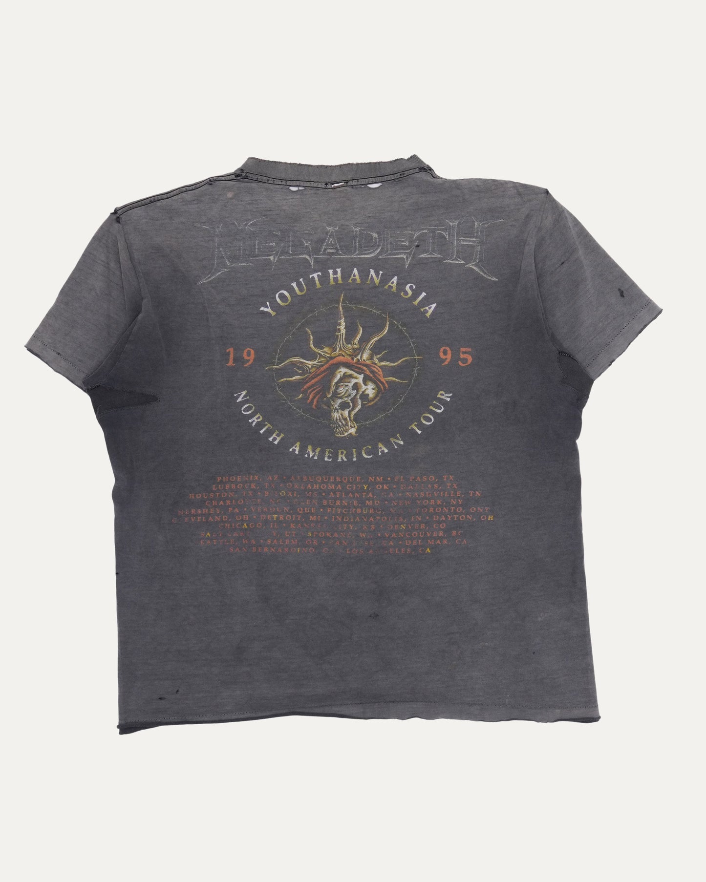 Megadeth Youthanasia Tour T-Shirt