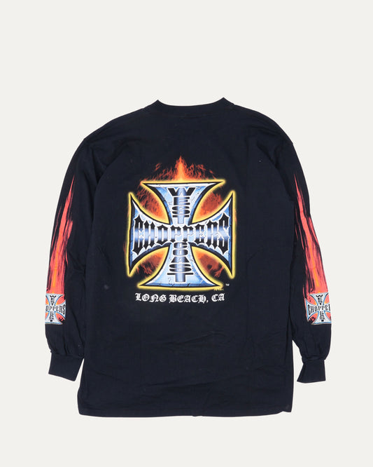 West Coast Choppers For Life Long Sleeve T-Shirt