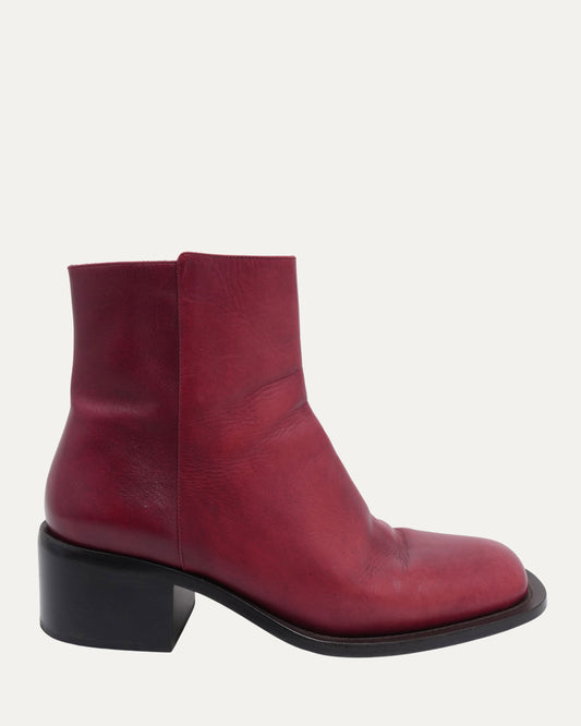 Frankie Leather Boots