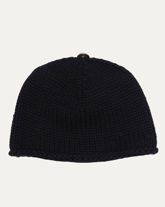 Cashmere Cross Patch Beanie