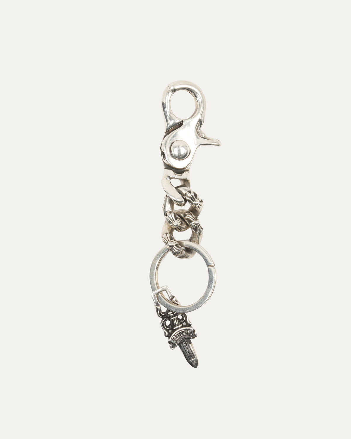 Fancy Link Dagger Key Clip