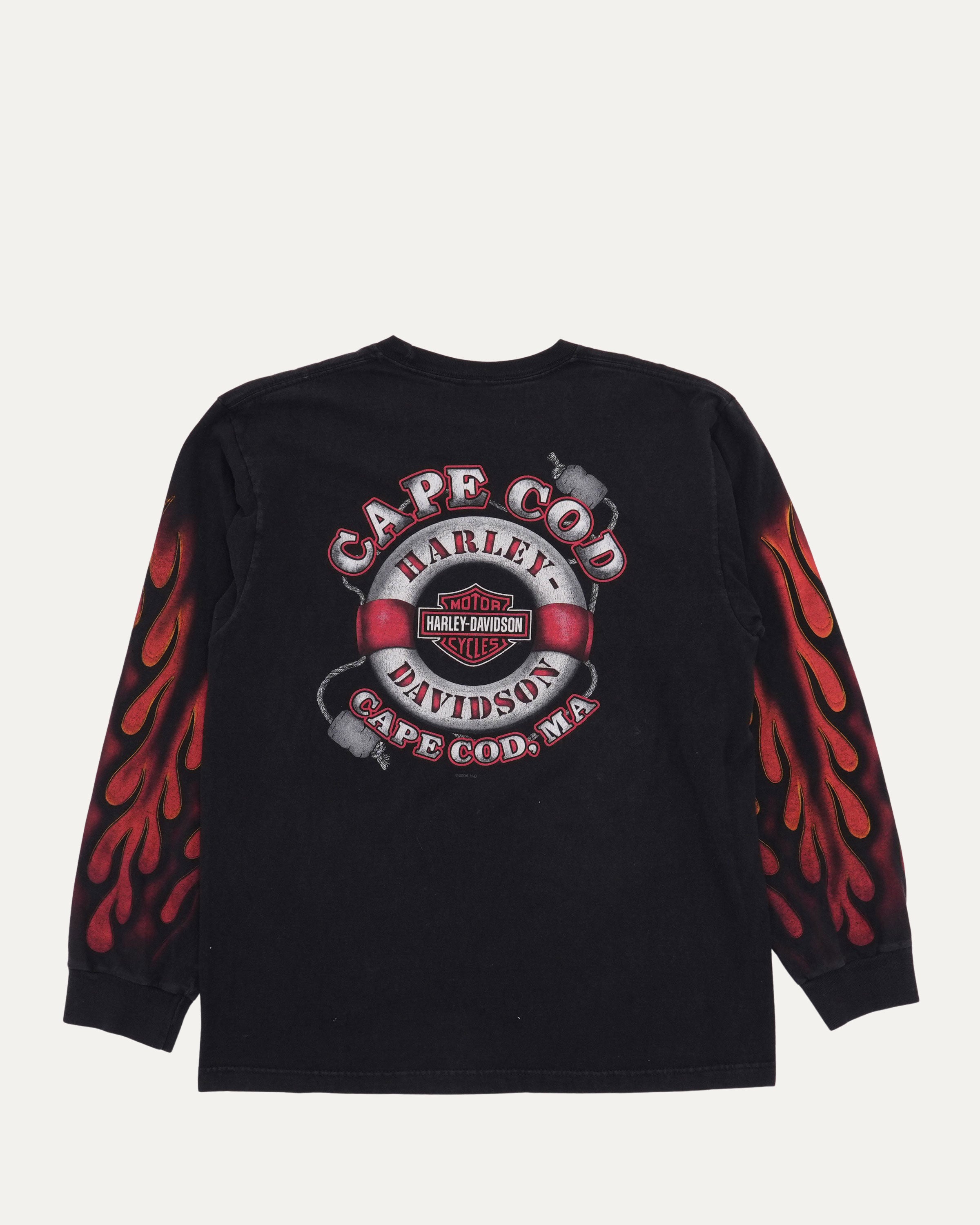 Vintage Harley Davidson Cape Cod Long Sleeve T-Shirt – Justin Reed
