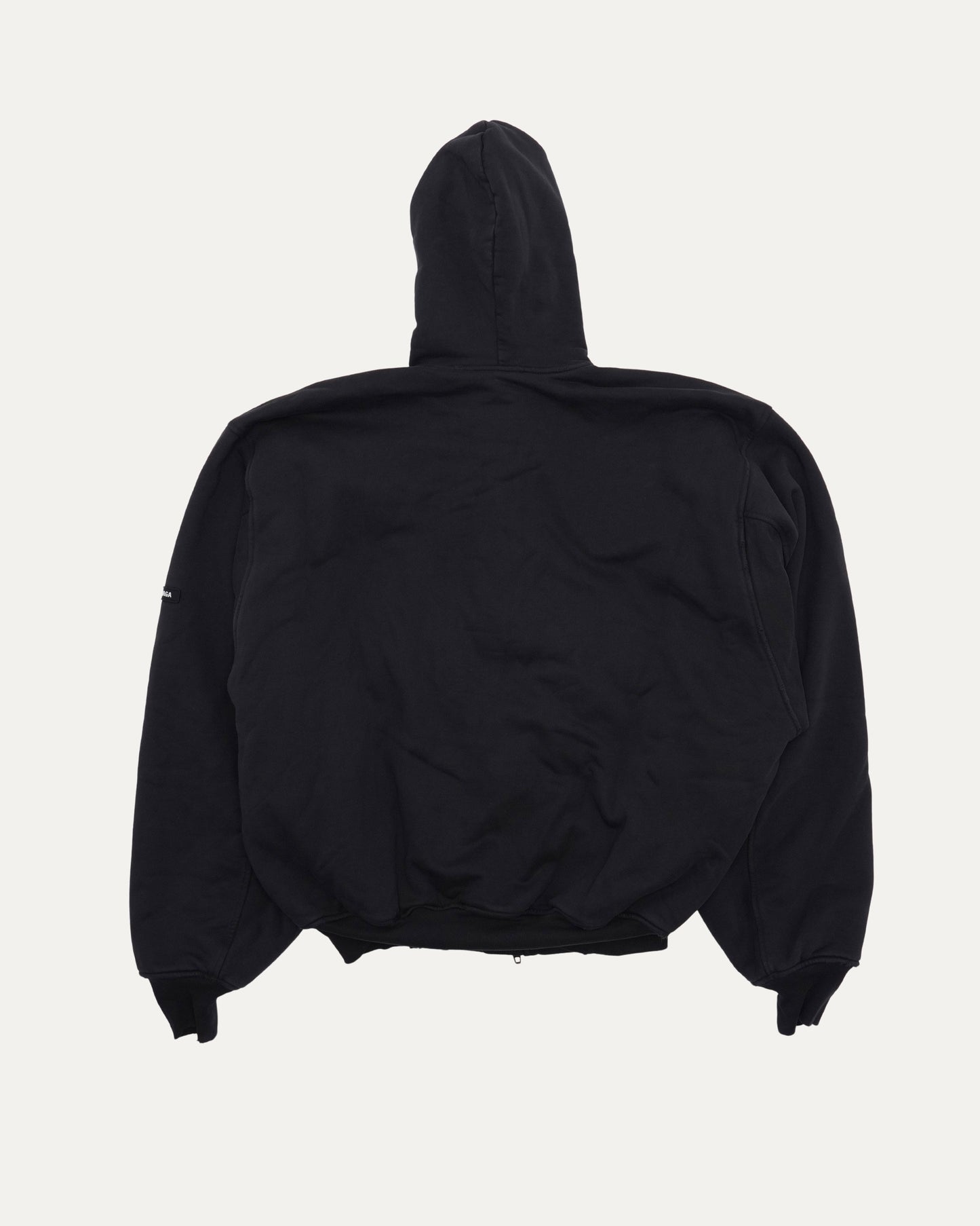 Fleece Lined Zip Up Hoodie