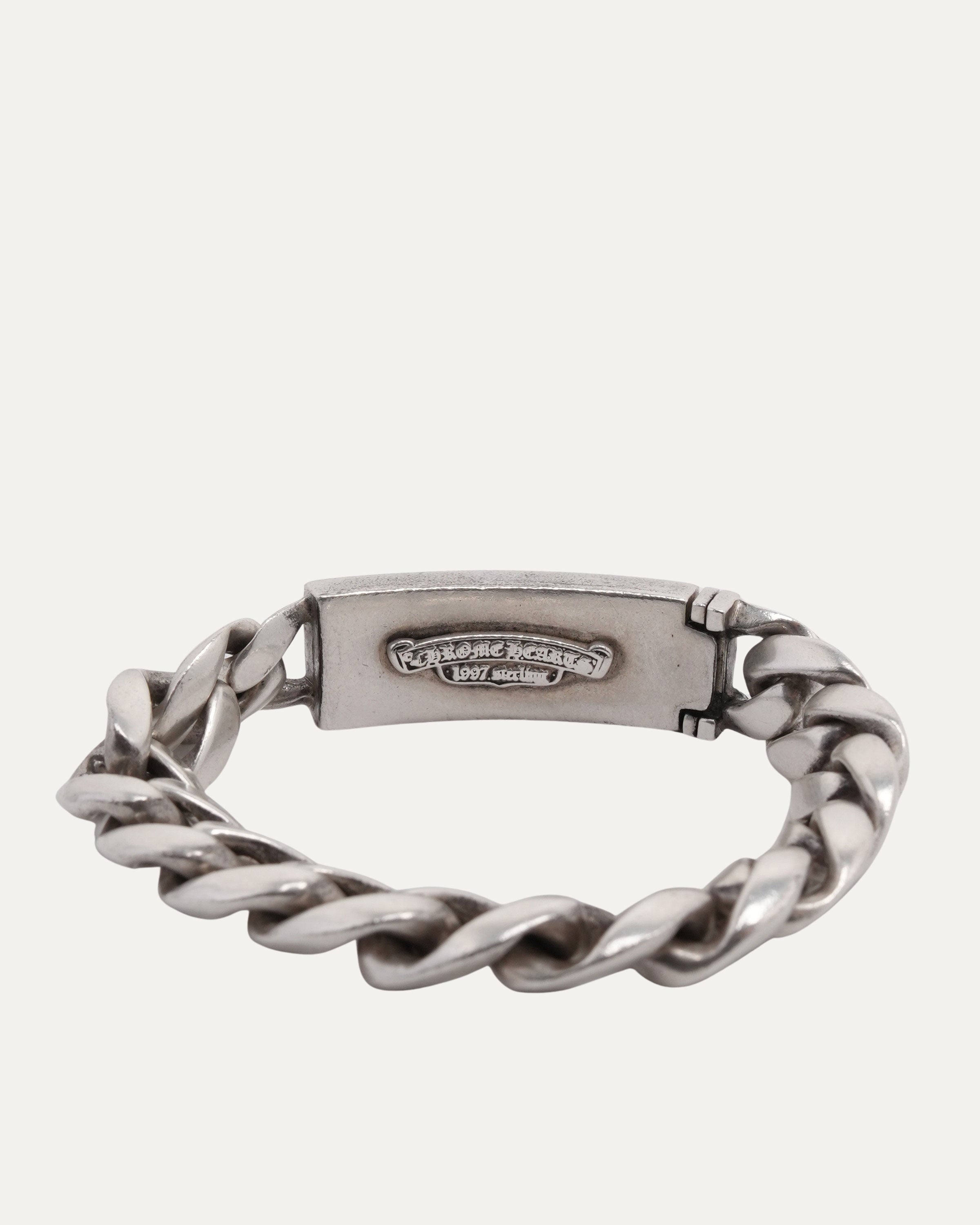 Chrome Hearts Floral Cross ID Bracelet – Justin Reed