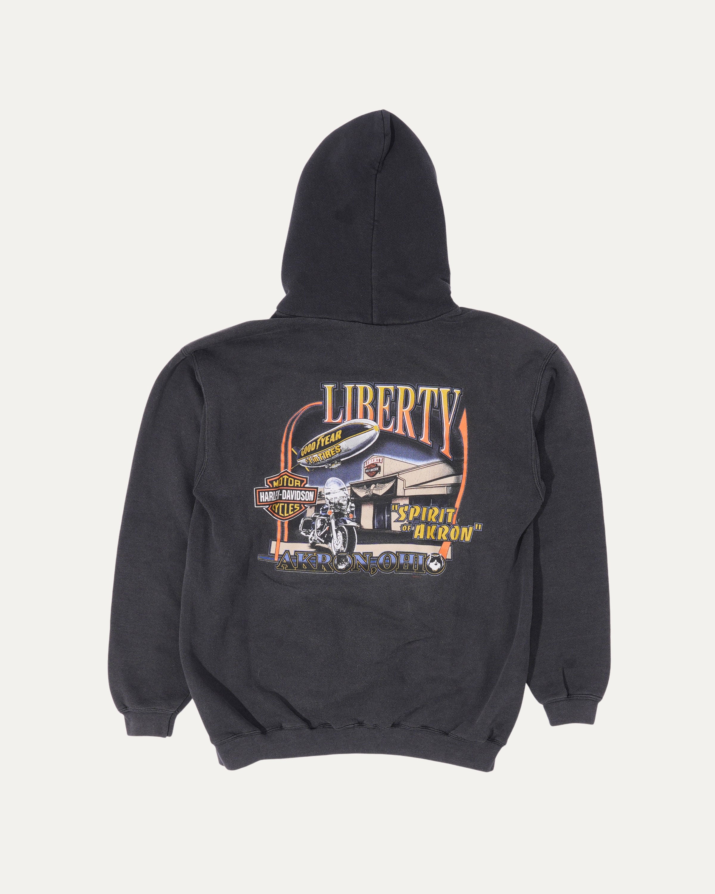 Harley Davidson Quarter-Zip Hoodie