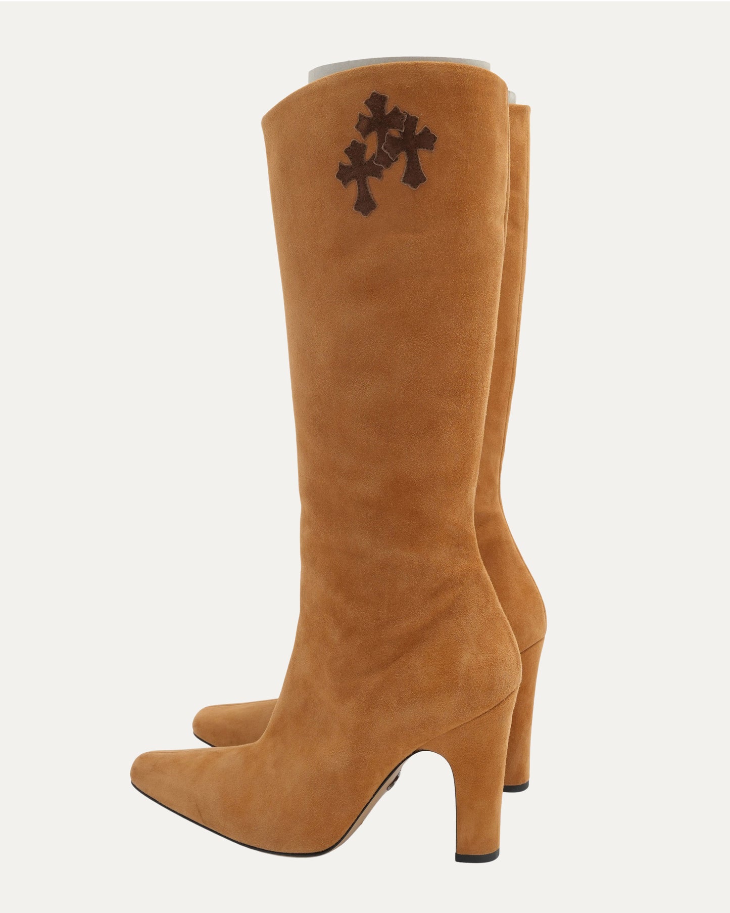Suede Sugar Jones Cross Patch Boots