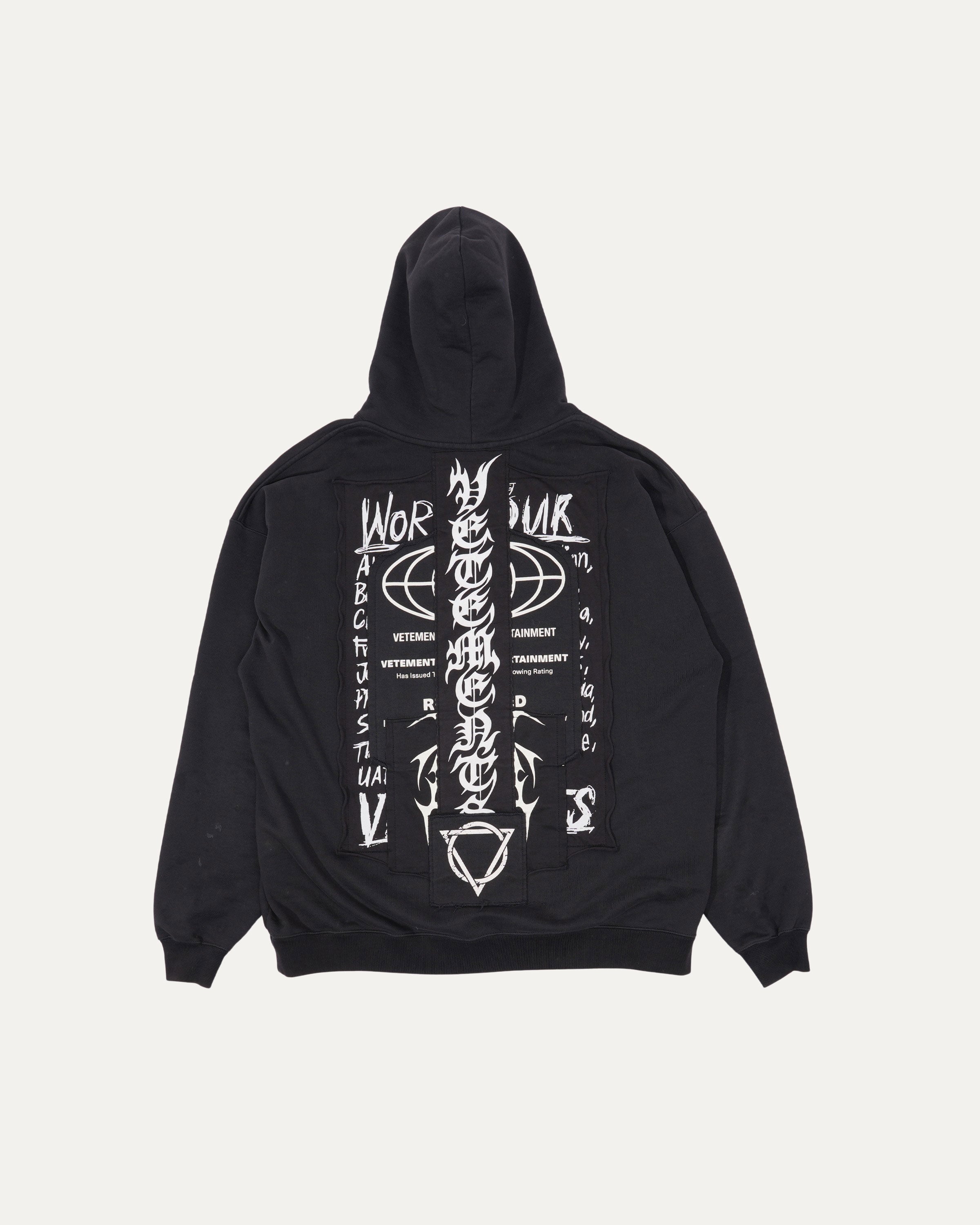 J'Adore Hardcore Logo Patch Hoodie