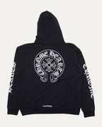 Monogram Zip Up Hoodie