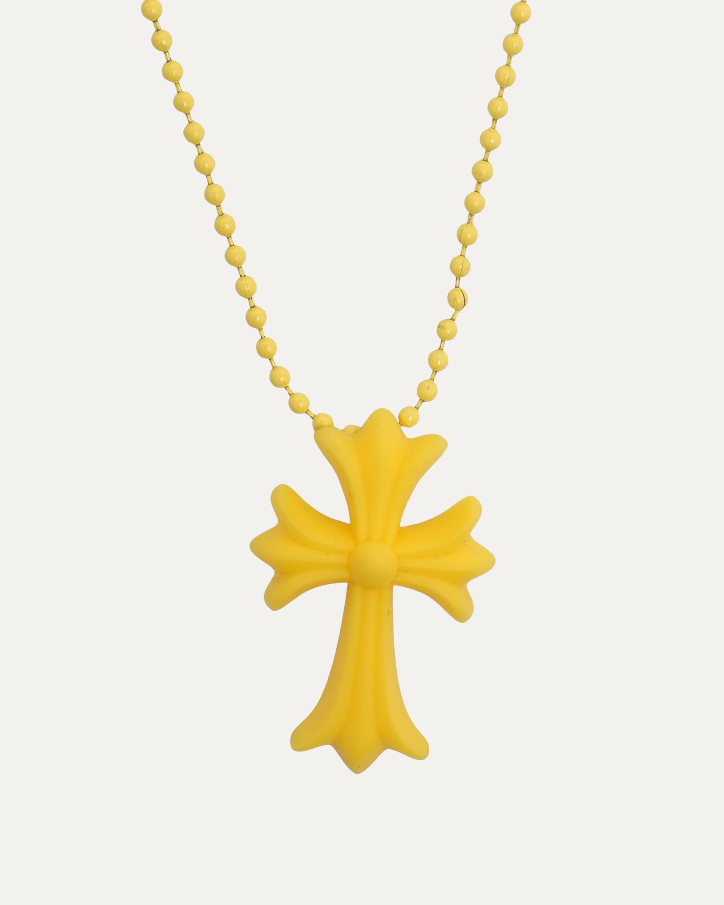 Silichrome Cross Necklace