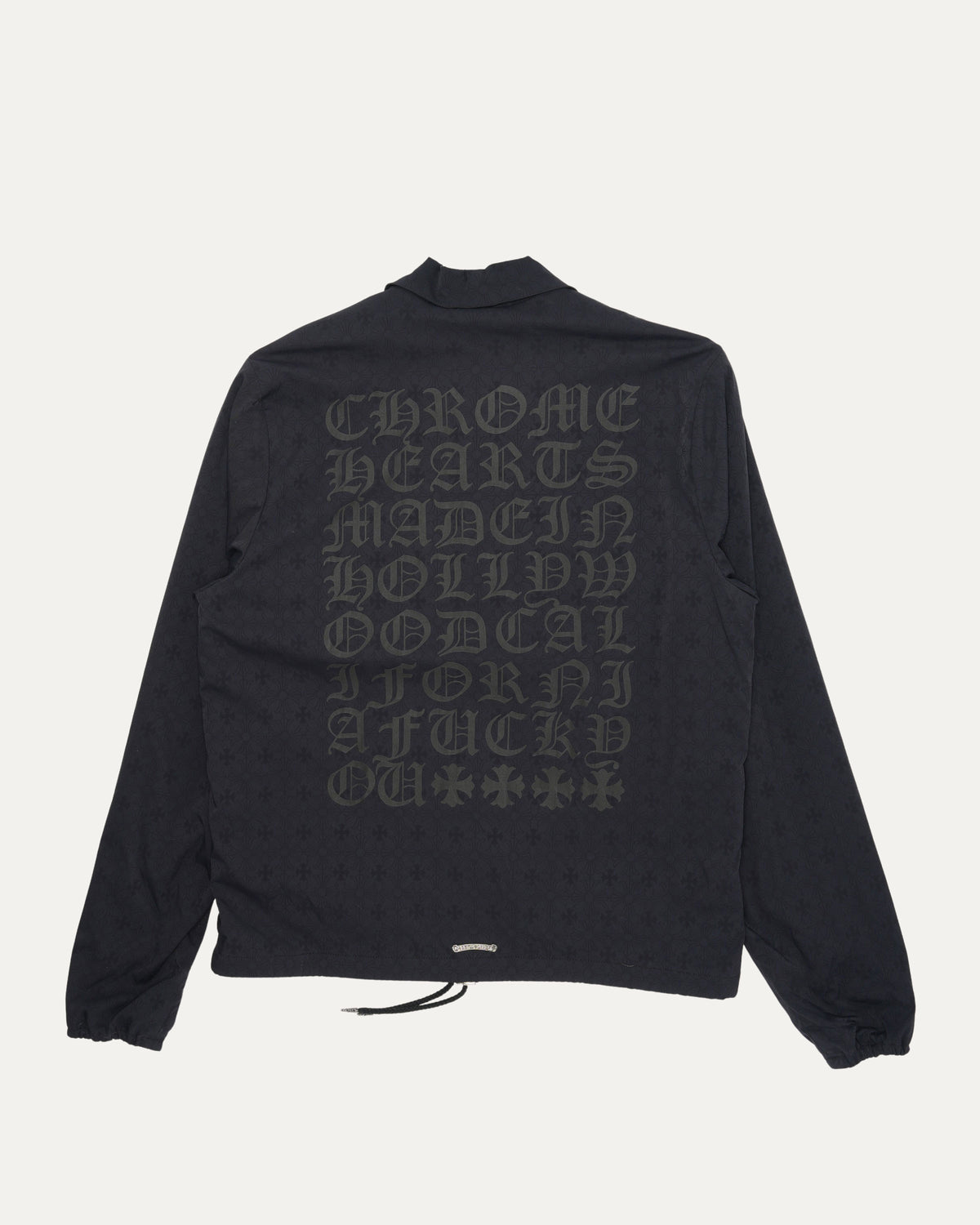 Eyechart Logo Monogram Coach Jacket