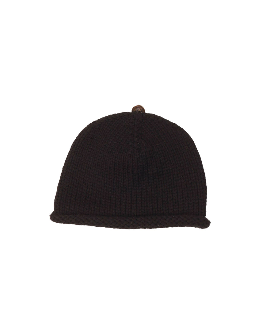 Cashmere Cross Patch Beanie