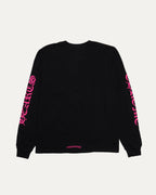 Neck Logo Long Sleeve Pocket T-Shirt