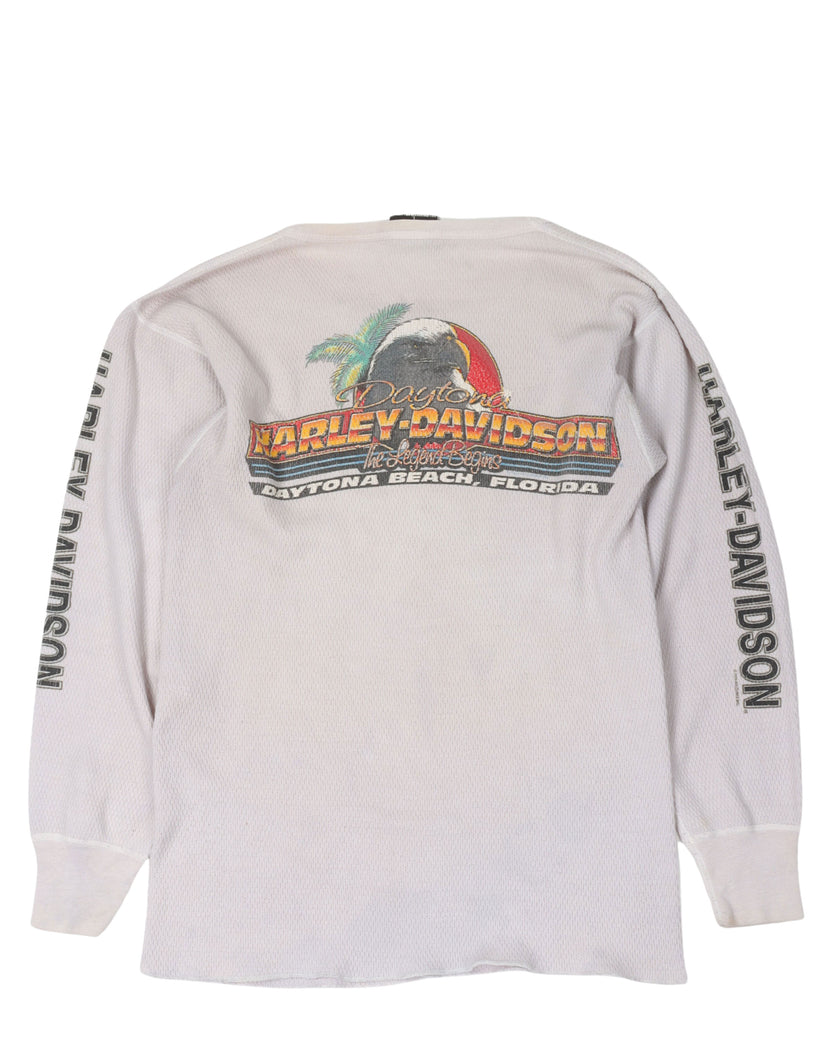 Harley Davidson Daytona Beach Thermal T-Shirt
