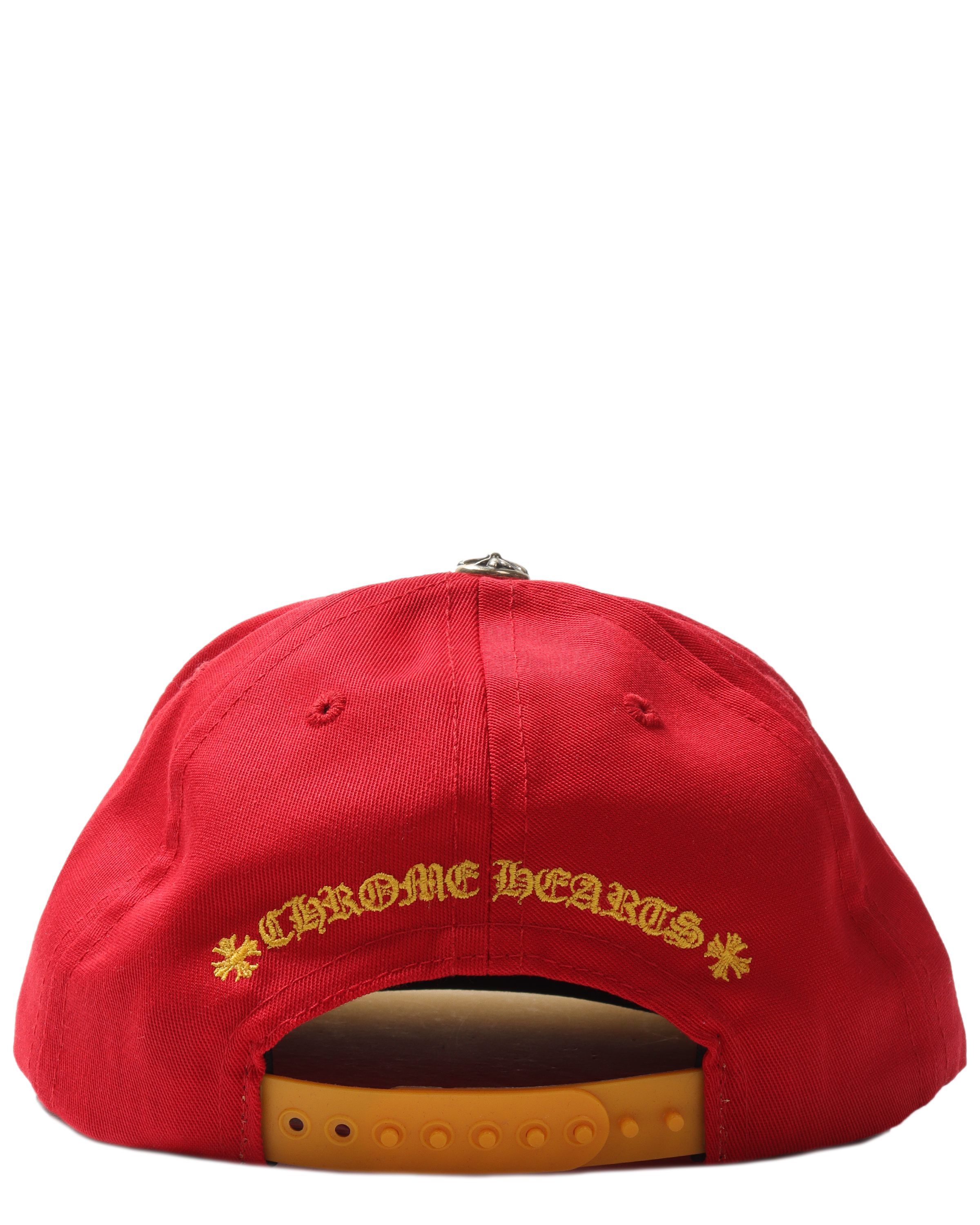 Red CH ButtonBaseball Hat