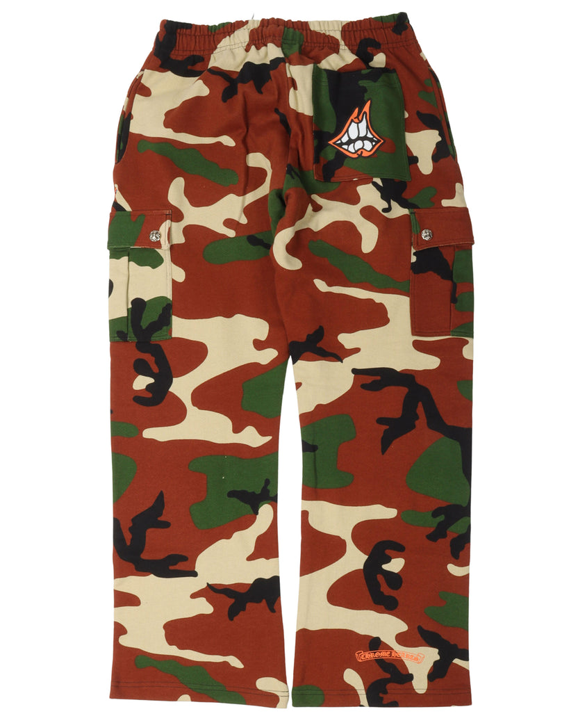 Matty Boy Caution Camouflage Cargo Sweatpants