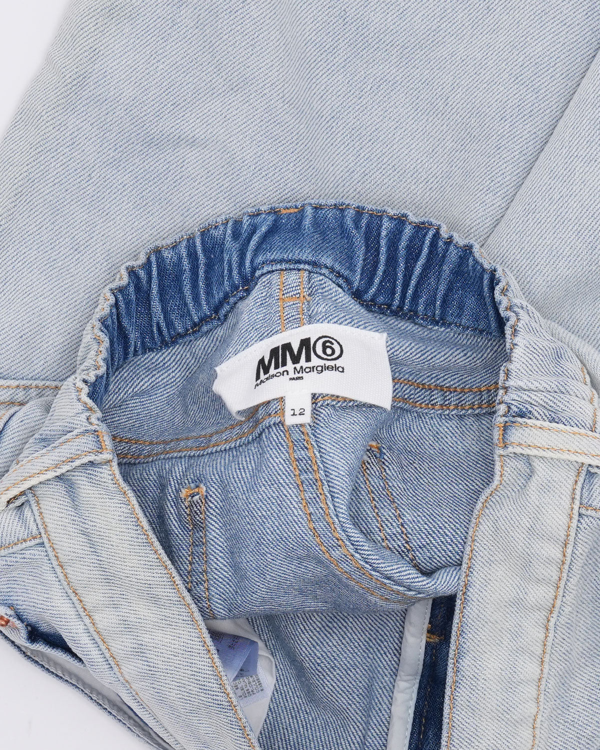 MM6 Cut Off Jean Shorts