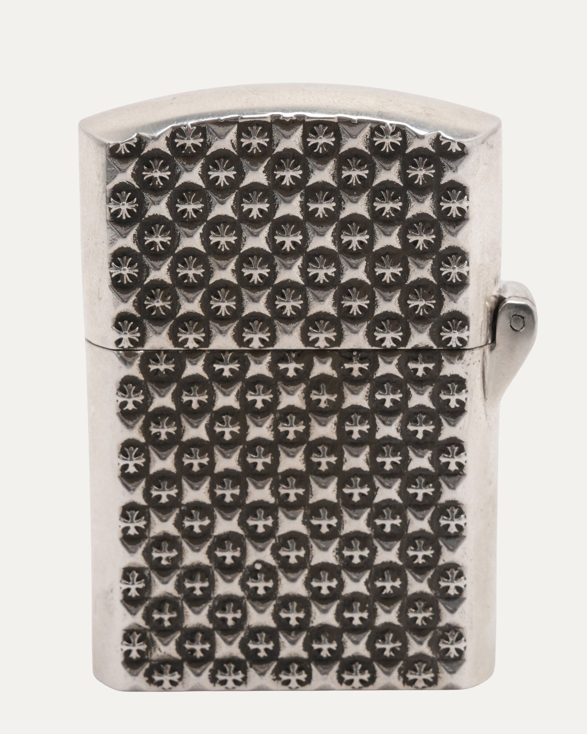 Rough Grip Plus Cross Zippo Lighter