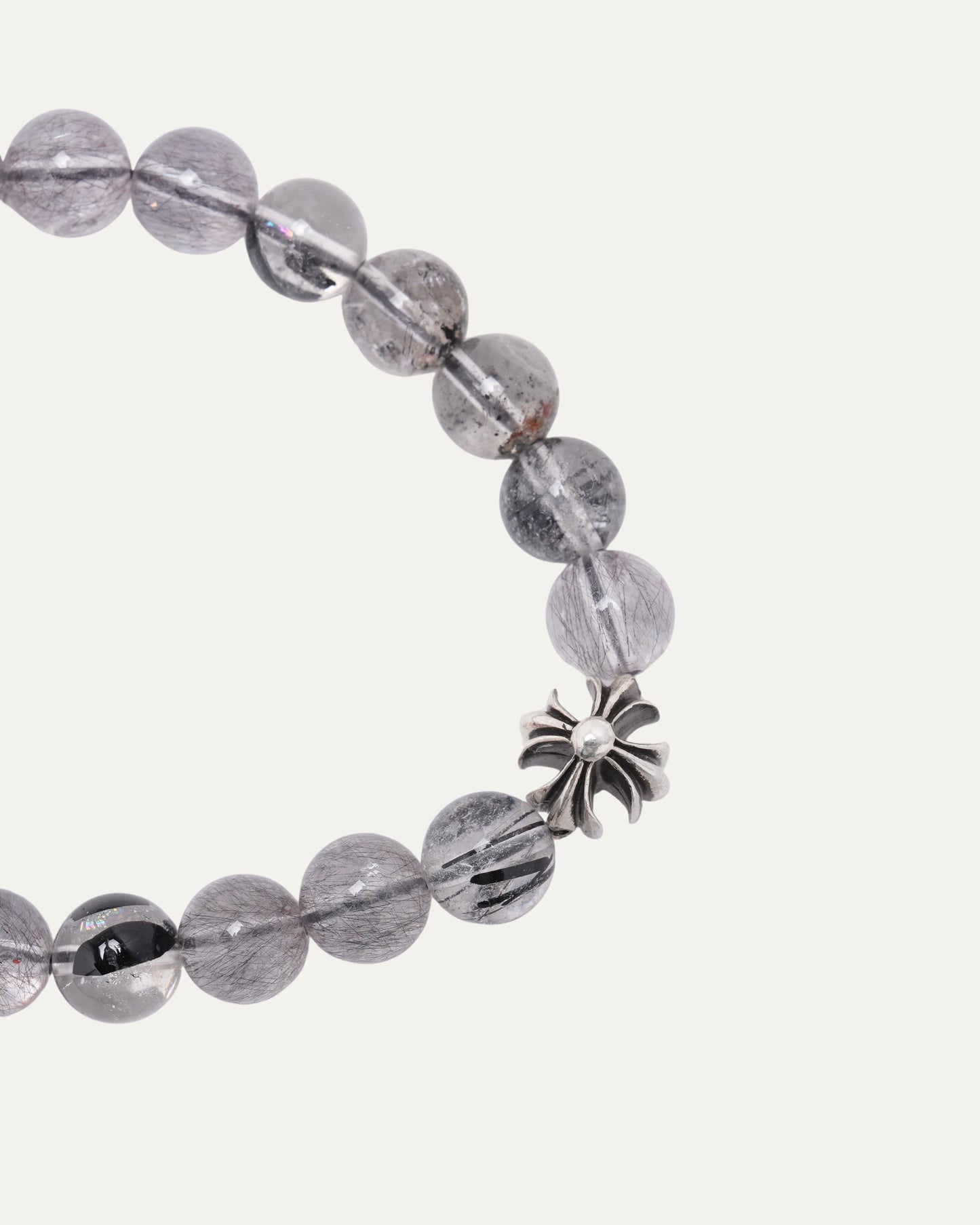 8mm Plus Cross Bead Bracelet
