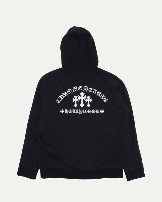 Embroidered King Taco Zip Up Hoodie