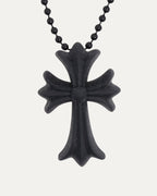 Silichrome Cross Necklace