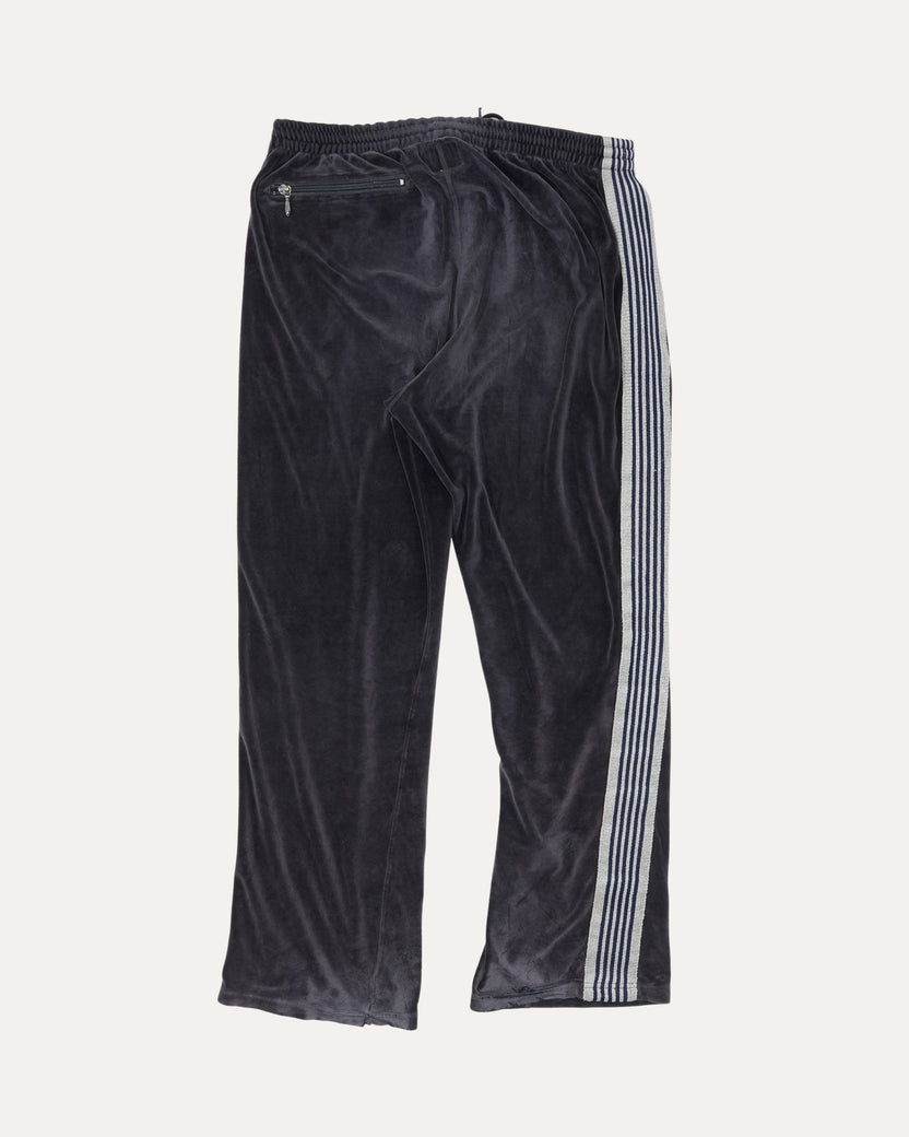 Velour Side Stripe Track Pants