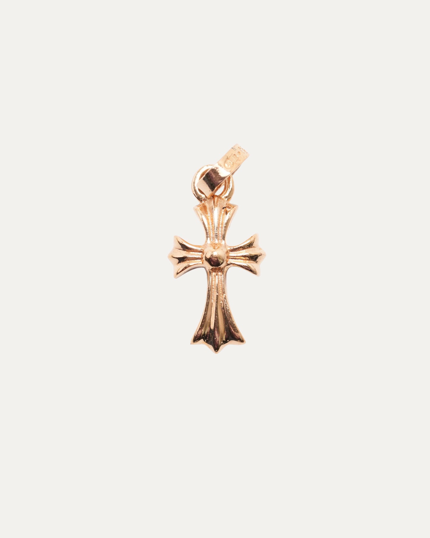 Gold Sapphire Baby Fat Pendant