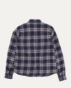 Monogram Cross Patch Loose Ends Flannel Shirt