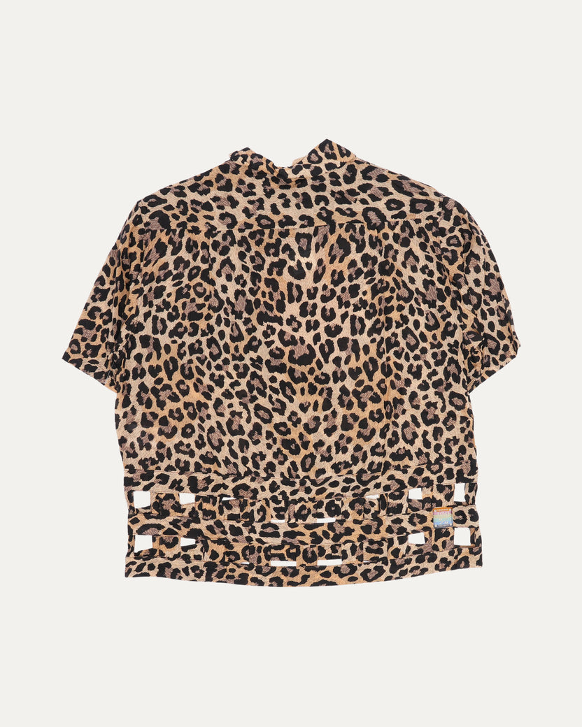 Leopard-Print Aloha Shirt