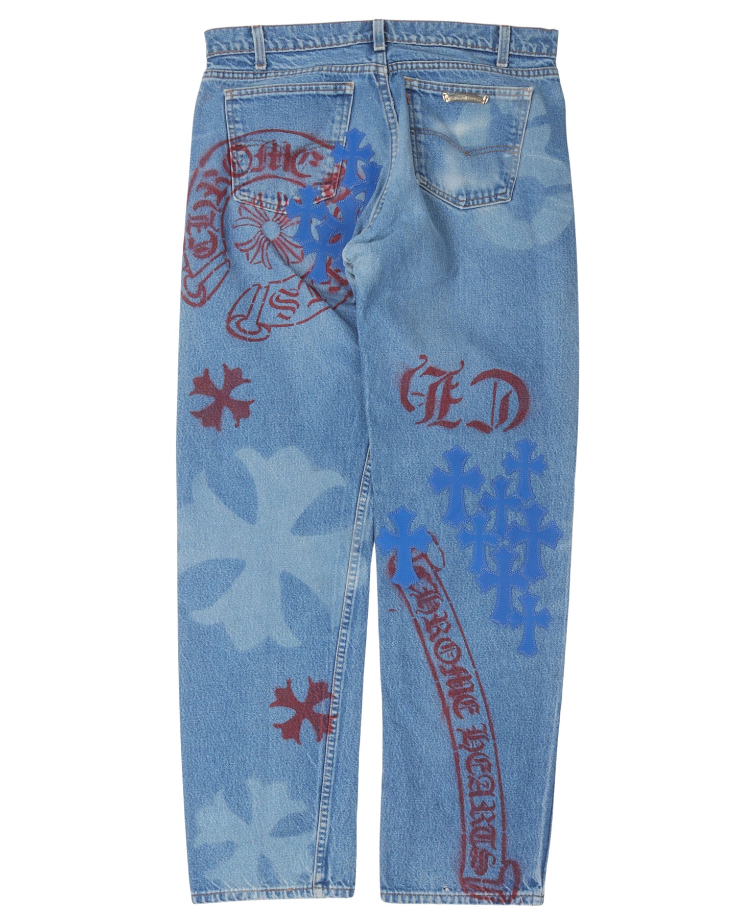 Levi's Stencil Cross Patch Jeans