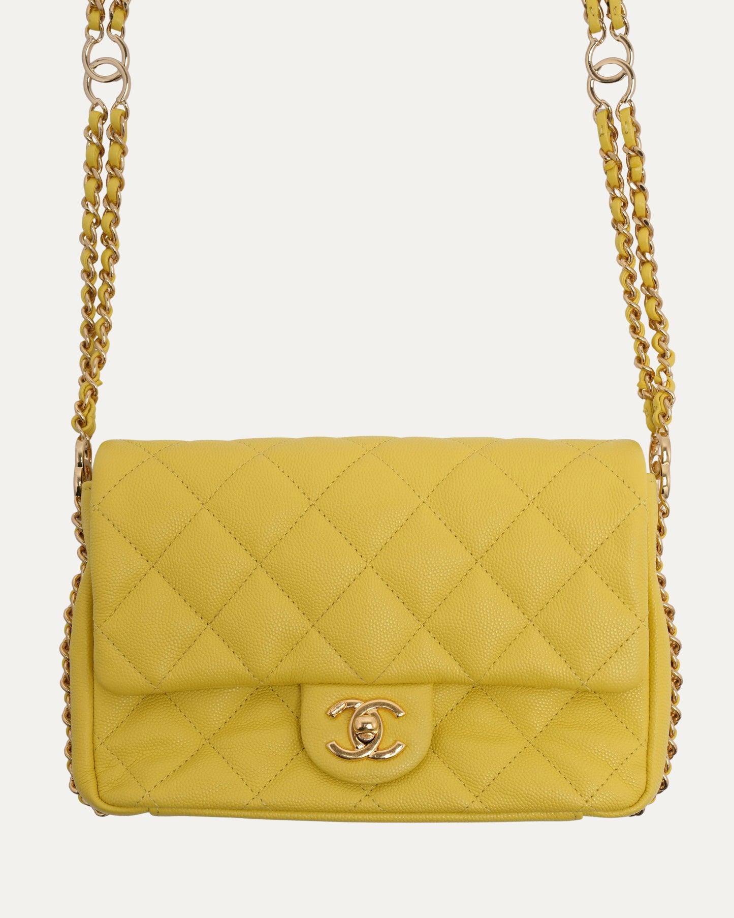 Caviar Coco You Mini Quilted Flap Bag