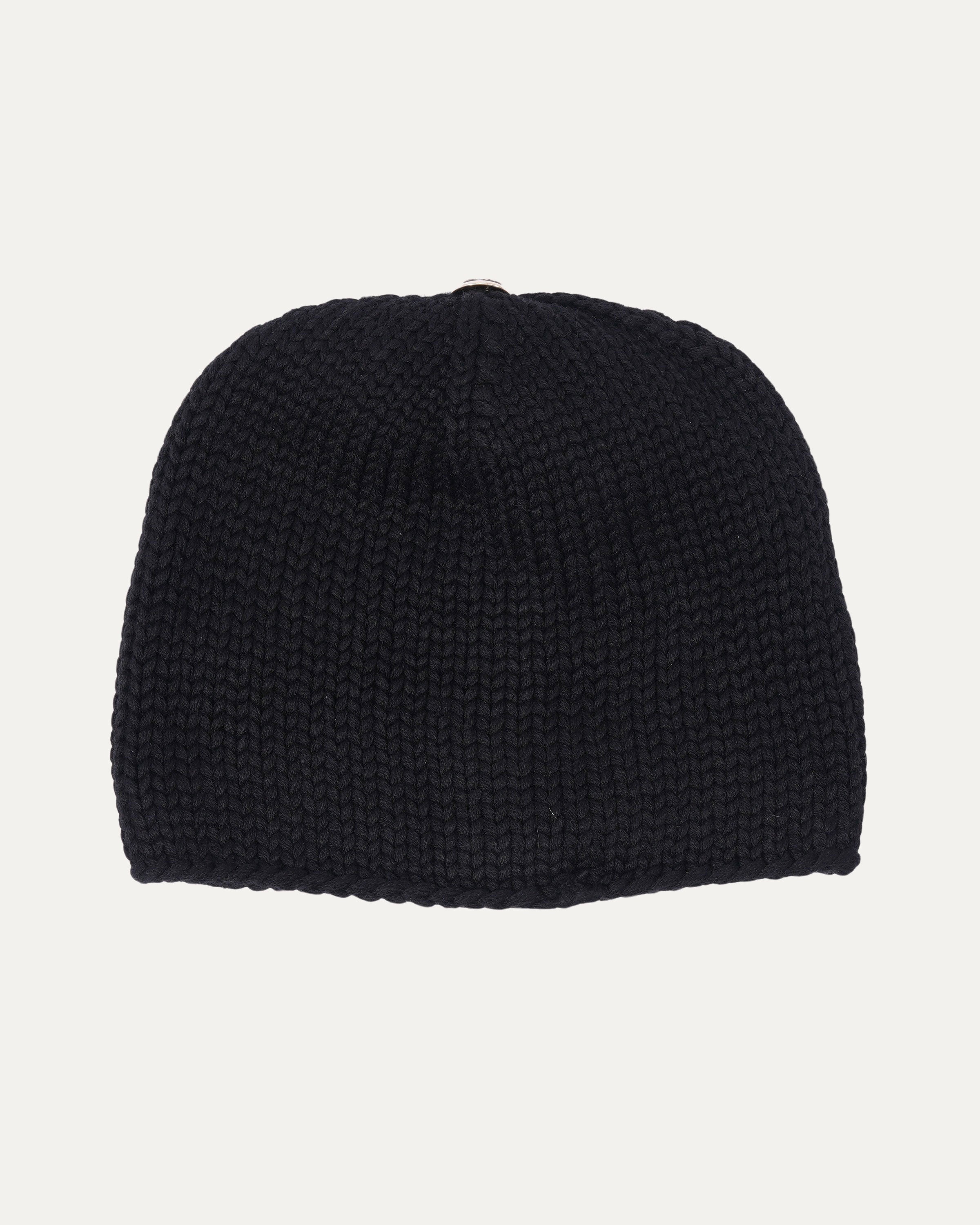 Fleur Patch Cashmere Beanie