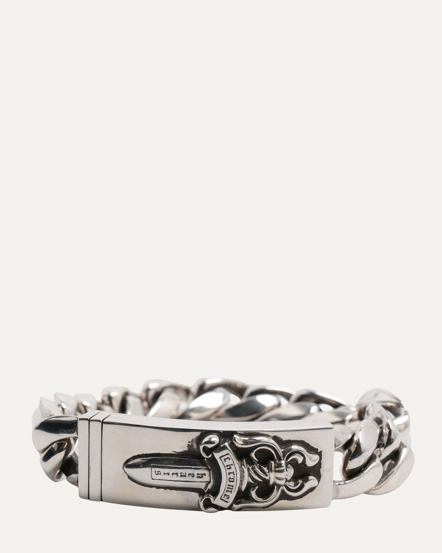 Cuban Link Dagger ID Bracelet