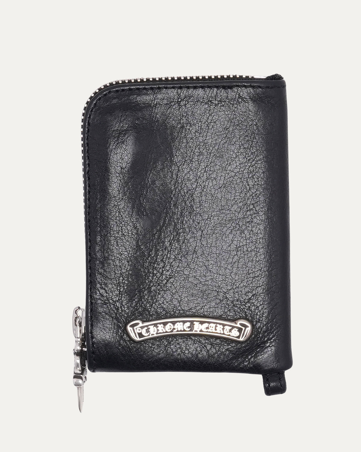 Cross Patch Zip Wallet