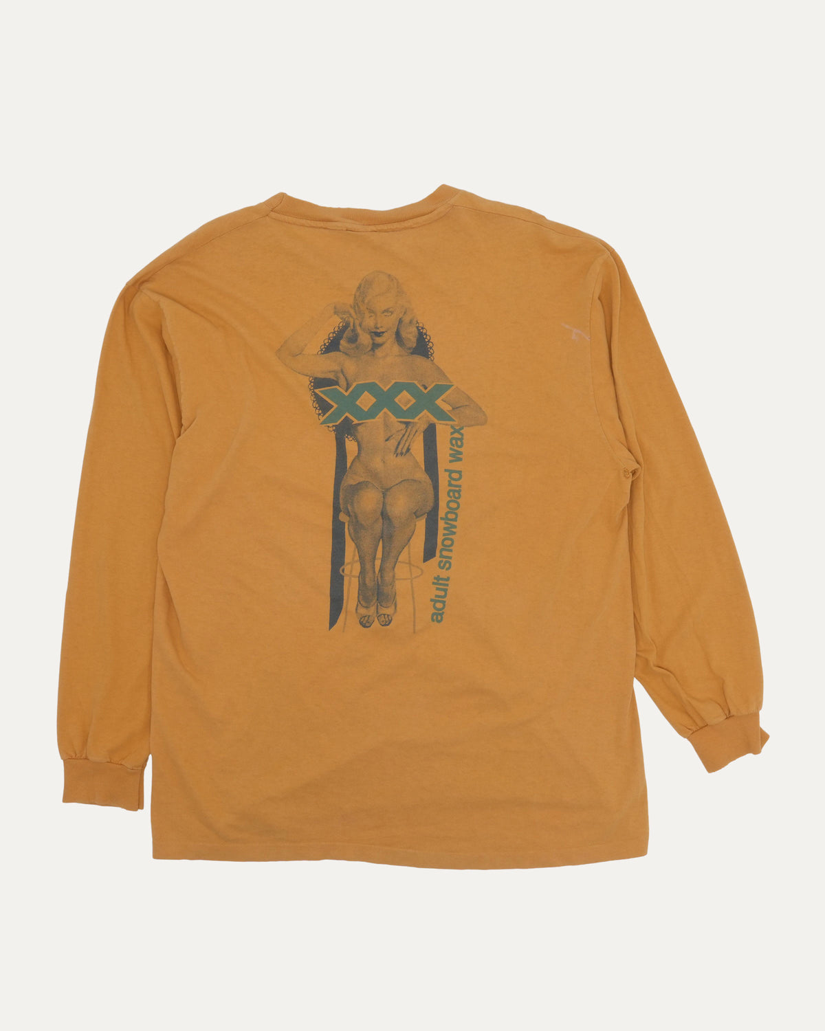 Adult Snowboard Wax Long Sleeve T-Shirt
